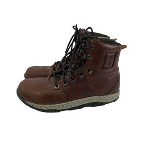 Viktos Actual Waterproof Boot Brown Gunstock Leather Lace Up Tactical Mens 8.5